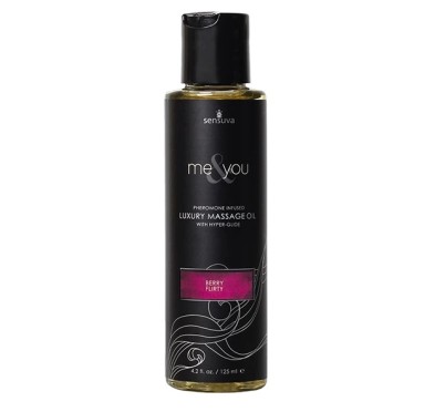 Olejek do masażu - Sensuva Me & You Berry Flirty Massage Oil 125 ml